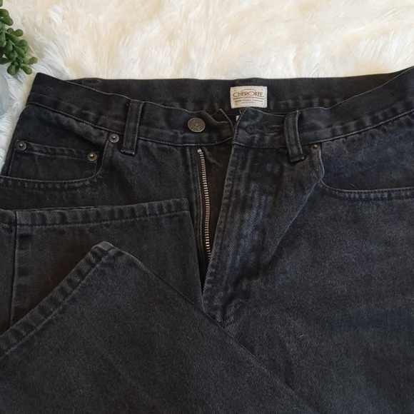 Black jeans 30" x 32" Cherokee - Picture 1 of 4